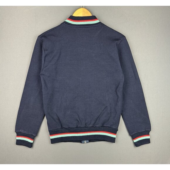 Vintage 90s Lotto John Newcombe Tennis Collection Full Zip Sweater Rare - Picture 2 of 11